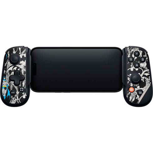 DC Comics Batman Characters Action Poses Print Backbone One for iPhone Game Controller Skin